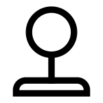 Coordinate SVG Icon